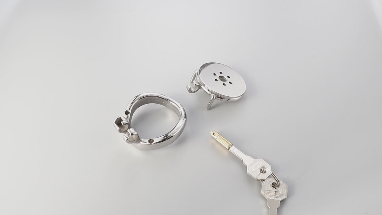 Eternal Sovereign Stainless Steel Chastity Cage
