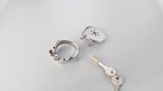 Eternal Sovereign Premium Chastity Cage + Catheter