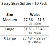 Sassy Sissy Softies - 10 Pack