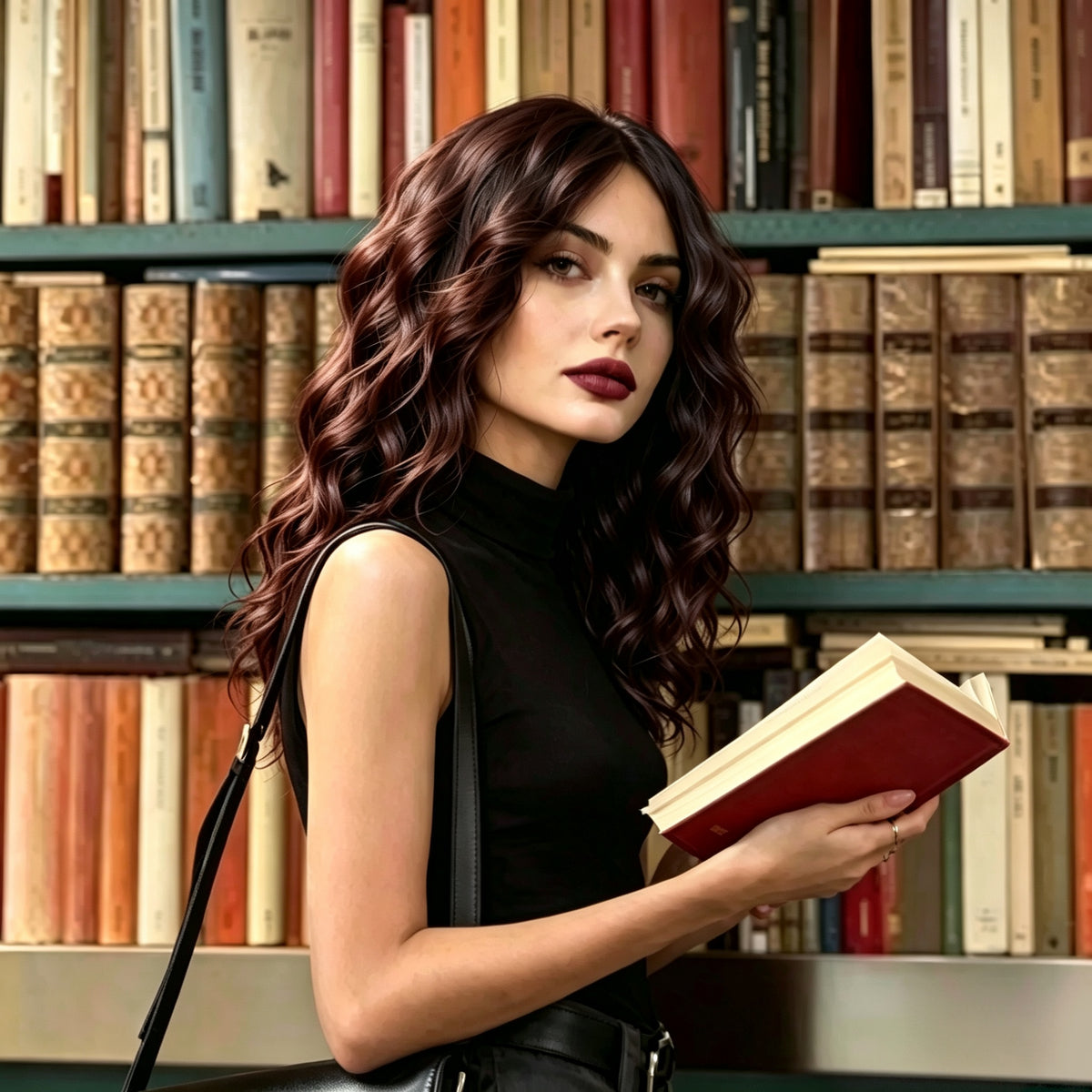 Chestnut Waves Synthetic Wig