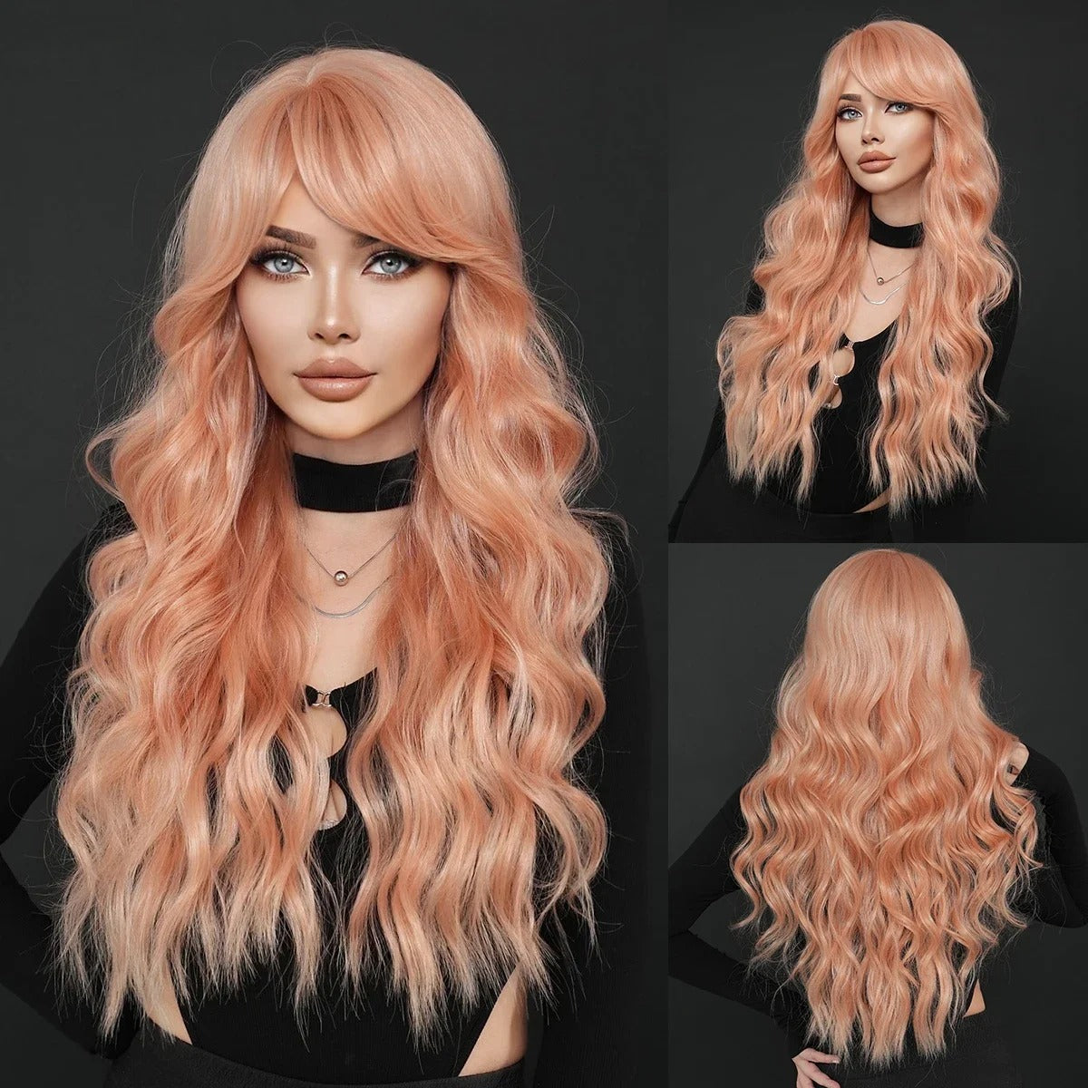 Peach Dream Synthetic Wig