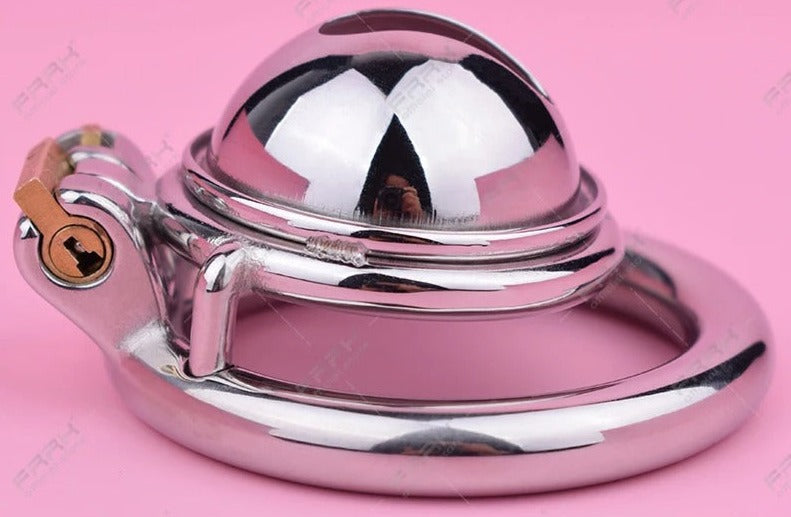 Radiant Smooth Stainless Steel Chastity Cage