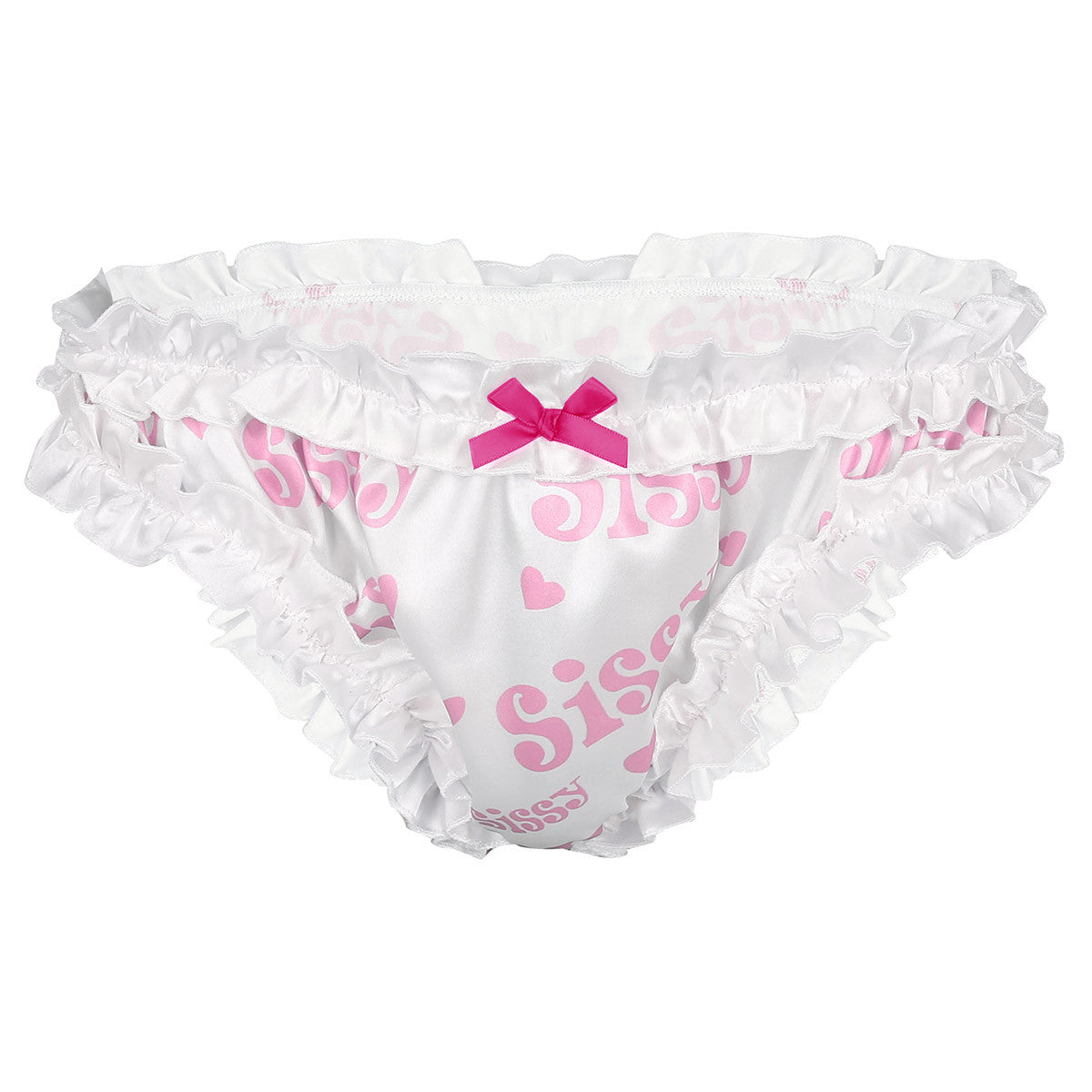 Sissy Super Frilly Ruffled High Cut Sissy Panties