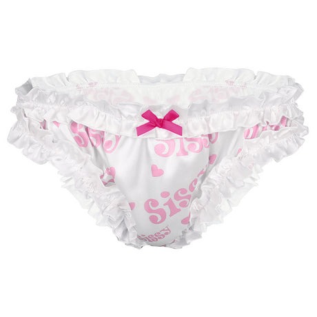 Sissy Super Frilly Ruffled High Cut Sissy Panties