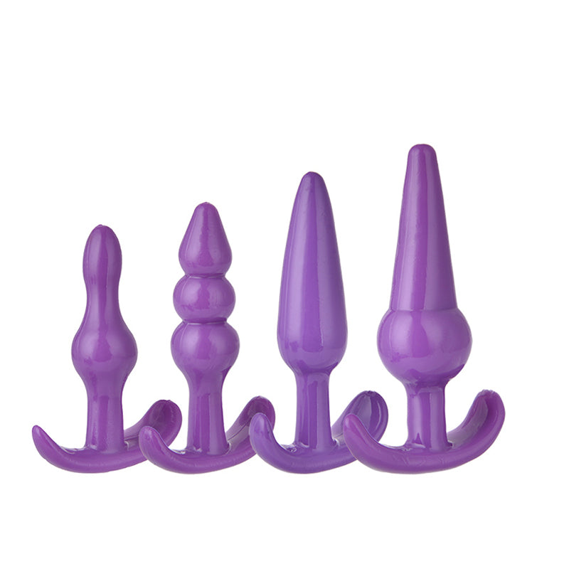 M-009 TPE 4pieces set anal plug sex toys  adult novelty sex toys  prostata massage