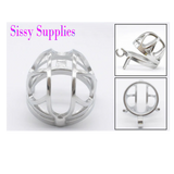 Skylight Stainless Steel Chastity Cage