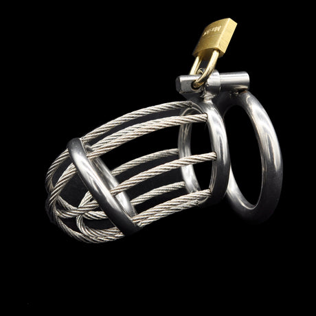 Stainless Steel Male Chastity Device,Cock Cage,Chastity Belt,Penis Ring,Virginity Lock,Adult Game,Sex Toy A165