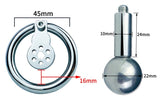 Stainless Steel Short Glans Stimulation Cage