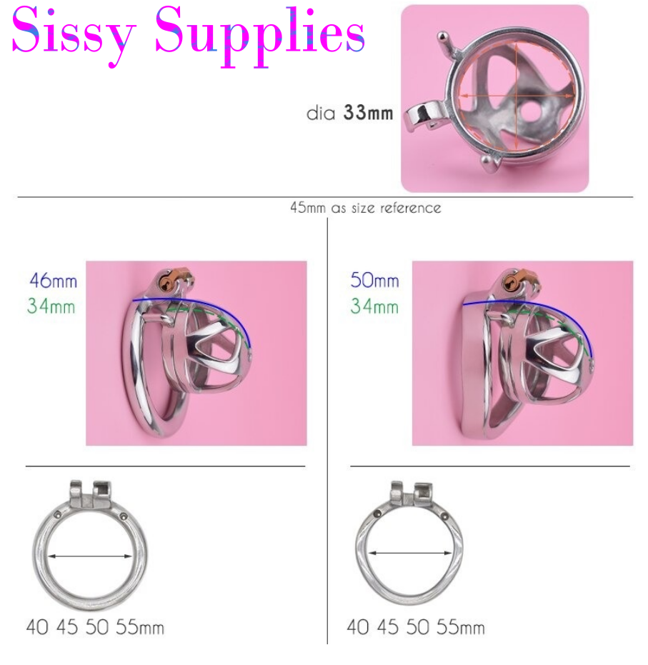 Nirvana Stainless Steel Chastity Cage