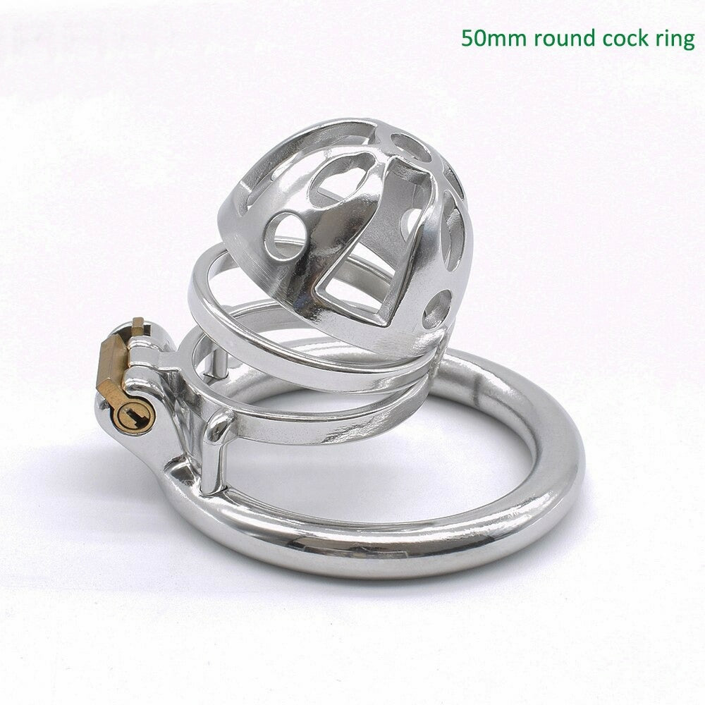 Cagetilt Stainless Steel Chastity Cage USA ONLY - OVERSTOCK
