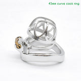 Skylight Stainless Steel Chastity Cage