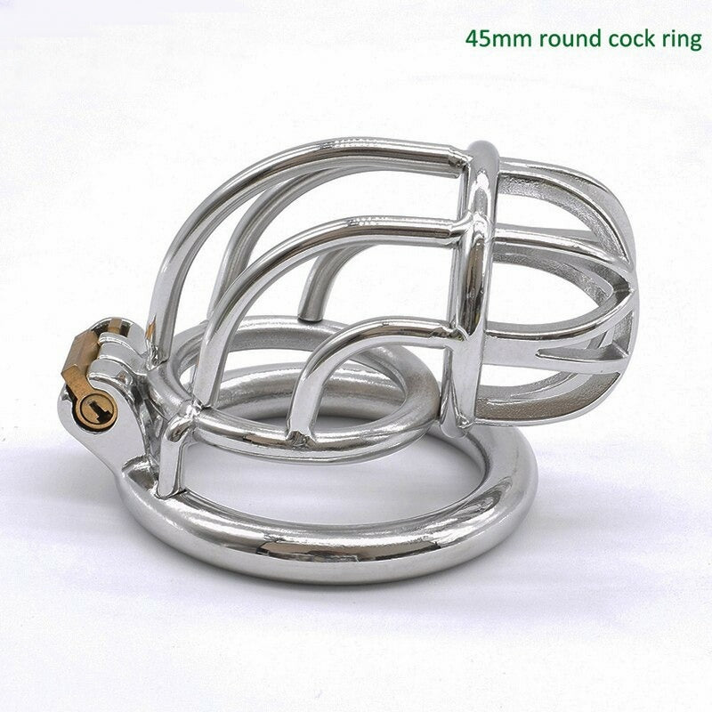 Sunstar Stainless Steel Chastity Cage USA ONLY - OVERSTOCK