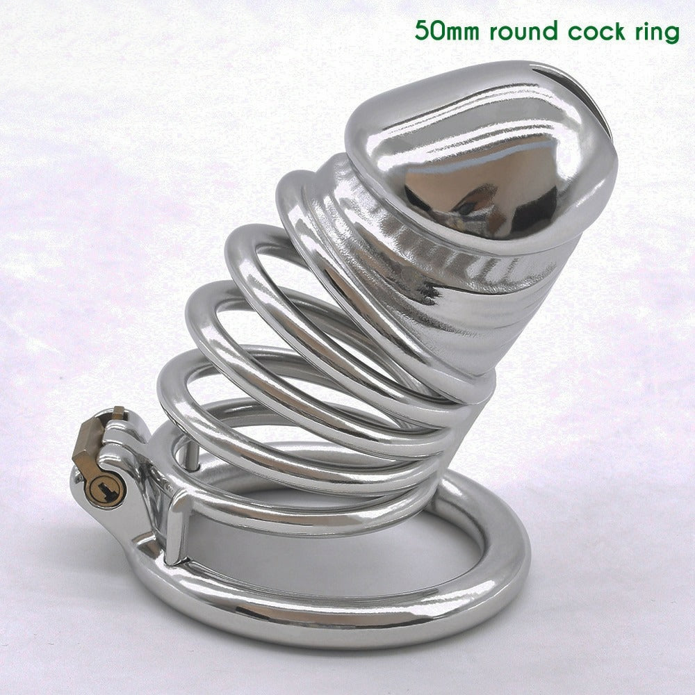 Full Spectrum Stainless Steel Chastity Cage