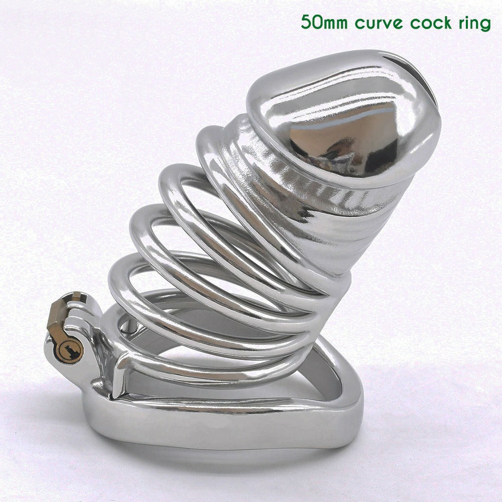 Full Spectrum Stainless Steel Chastity Cage