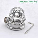 Starspike Stainless Steel Chastity Cage