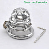 Starspike Stainless Steel Chastity Cage