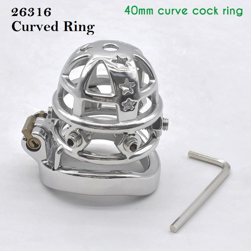 Inspike Stainless Steel Chastity Cage - LIMITED