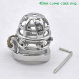 Starspike Stainless Steel Chastity Cage