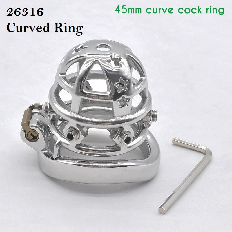 Inspike Stainless Steel Chastity Cage - LIMITED
