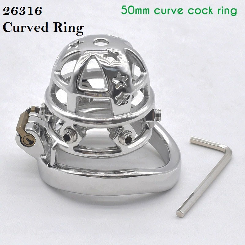 Inspike Stainless Steel Chastity Cage - LIMITED
