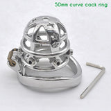 Starspike Stainless Steel Chastity Cage