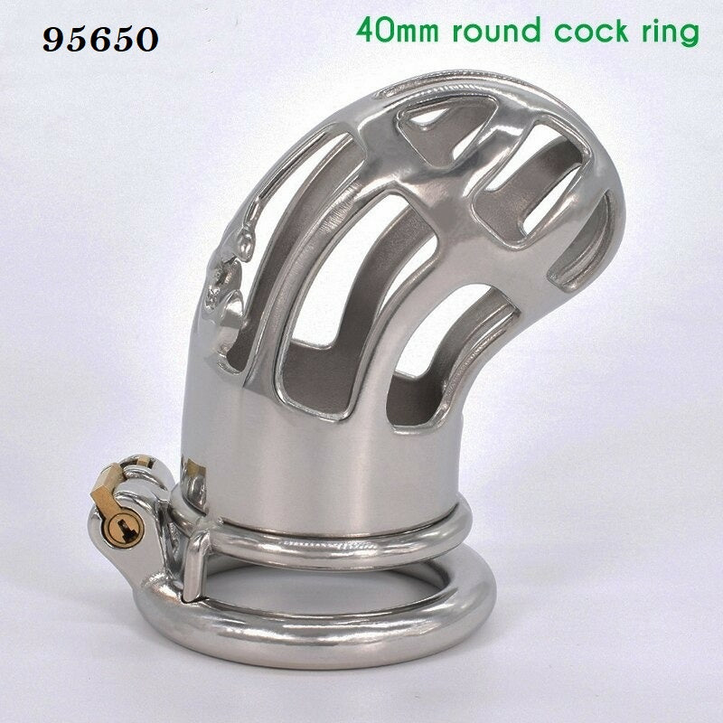 Cagedot Stainless Steel Chastity Cage - LIMITED
