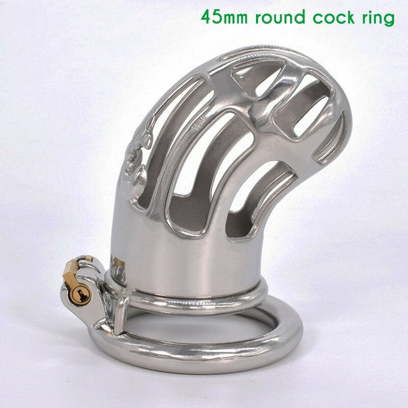 Daybreak Stainless Steel Chastity Cage USA ONLY - OVERSTOCK
