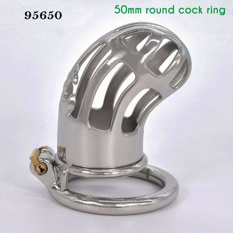 Cagedot Stainless Steel Chastity Cage - LIMITED