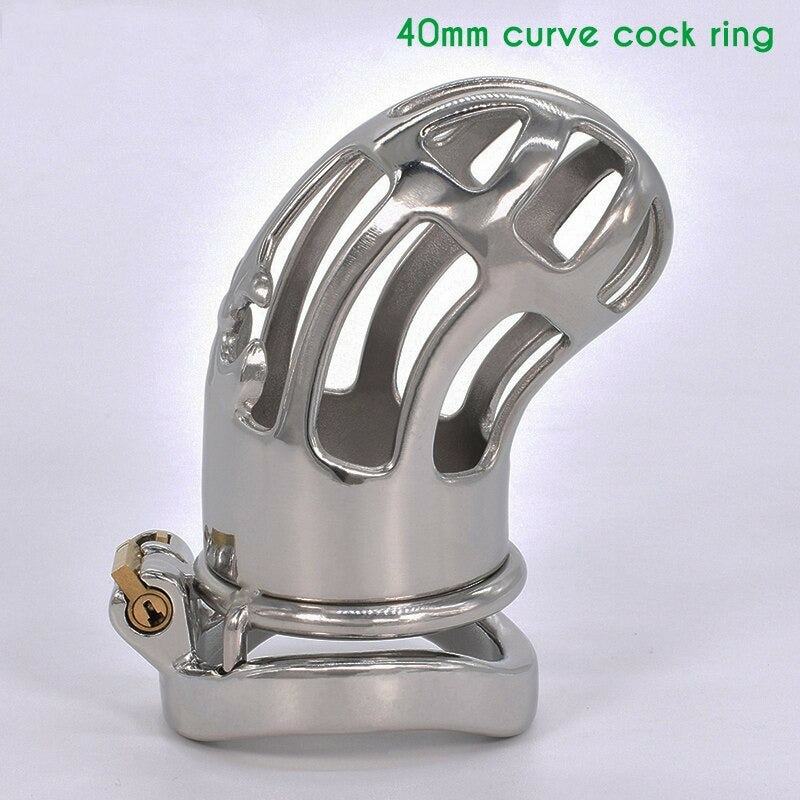 Daybreak Stainless Steel Chastity Cage USA ONLY - OVERSTOCK