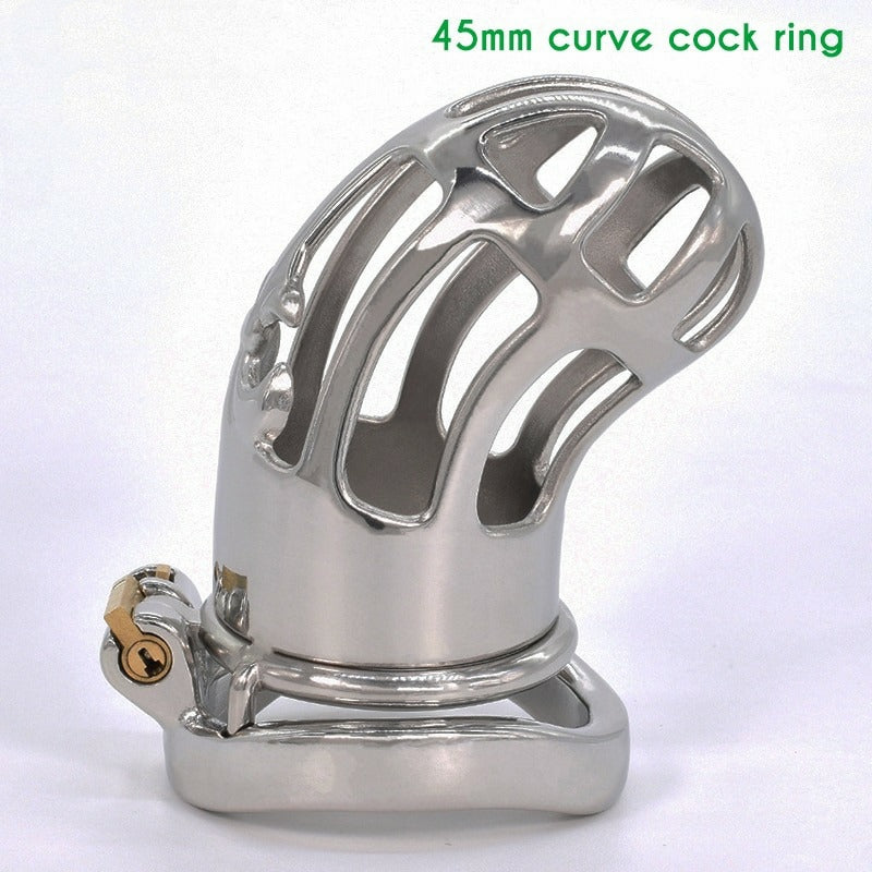 Daybreak Stainless Steel Chastity Cage USA ONLY - OVERSTOCK
