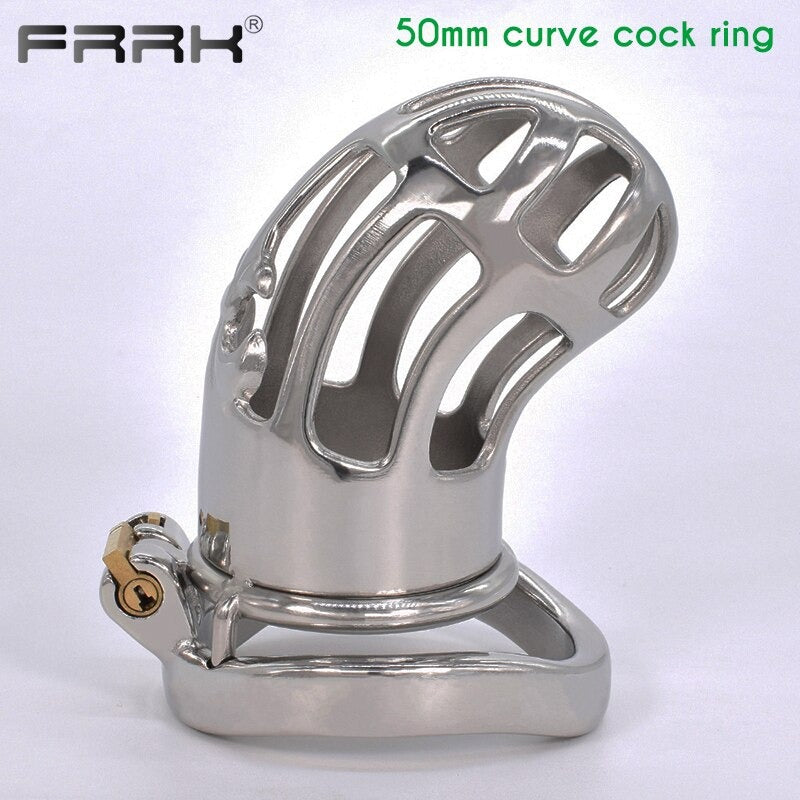 Cagedot Stainless Steel Chastity Cage - LIMITED