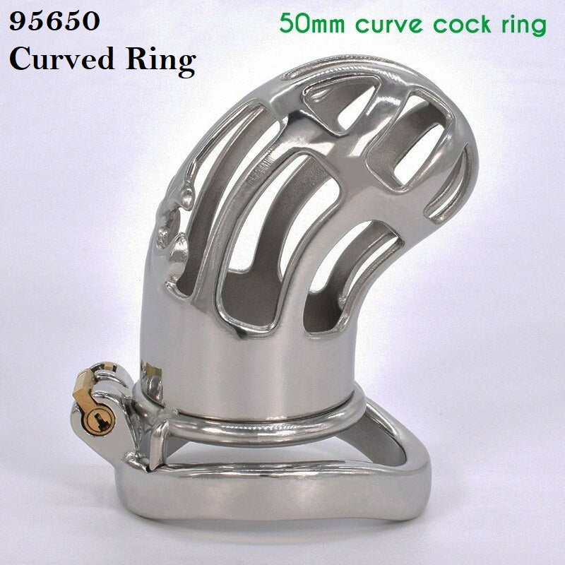 Cagedot Stainless Steel Chastity Cage - LIMITED