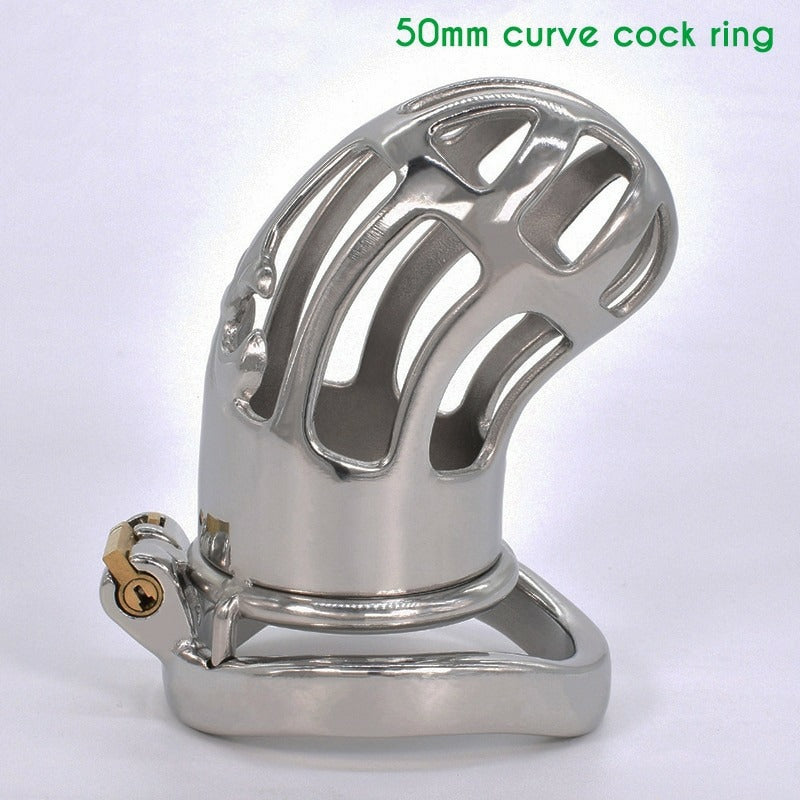 Daybreak Stainless Steel Chastity Cage USA ONLY - OVERSTOCK