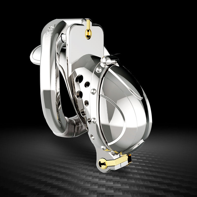 Stainless steel Male Chastity Cage 556