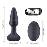 Vibration Butt Plugs Rotation Beads Vibrator Prostate Massage Wireless Remote Control Anal Plug Adult Sex Toys For Man/Woman