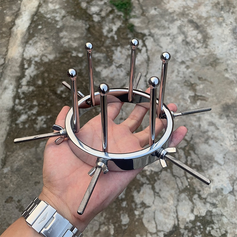 BDSM Sex Toys Extreme Anal Spreader Anus Vaginal Dilator Huge Butt Plug Ass Expander Speculum Chastity Device For Women Men Gay