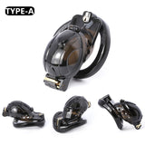 Openable Quick Disassemble Cap Flip Chastity Cage