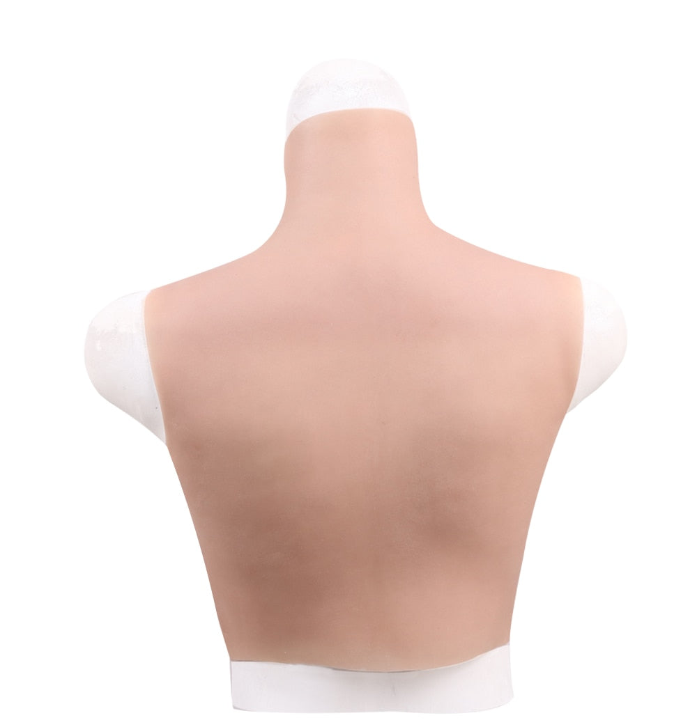 High Elastic Realistic Silicone Fake Breast Forms