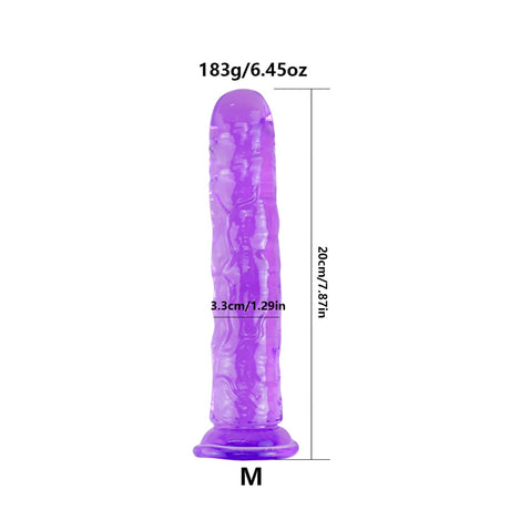 Soft Jelly Suction Cup Dildo