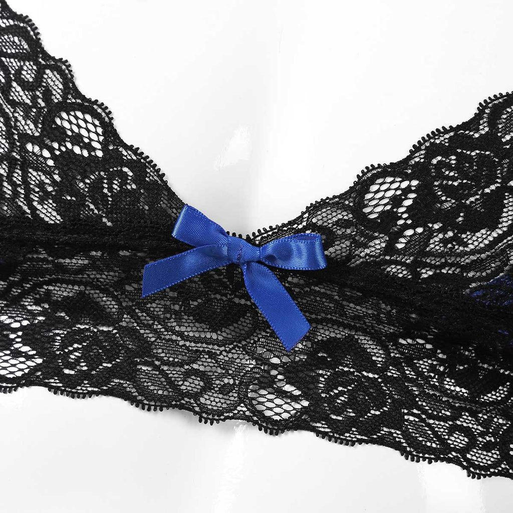 Gay Mens Erotic Sissy Lingerie Bra Tops Bralette Underwear Adjustable Shoulder Straps Floral Lace Wire-free Unlined Bra Tops