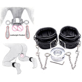 Ball Stretcher with Leather Handcuff Restraints