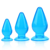 Butt Plug 3 Sizes & 3 Colors