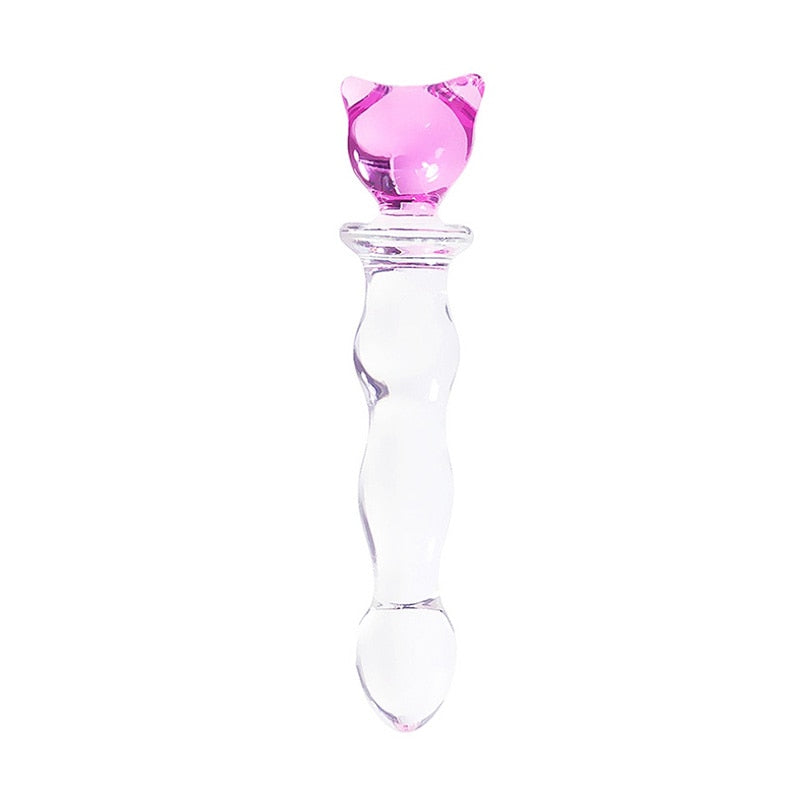 High Quality Crystal Glass Dildo