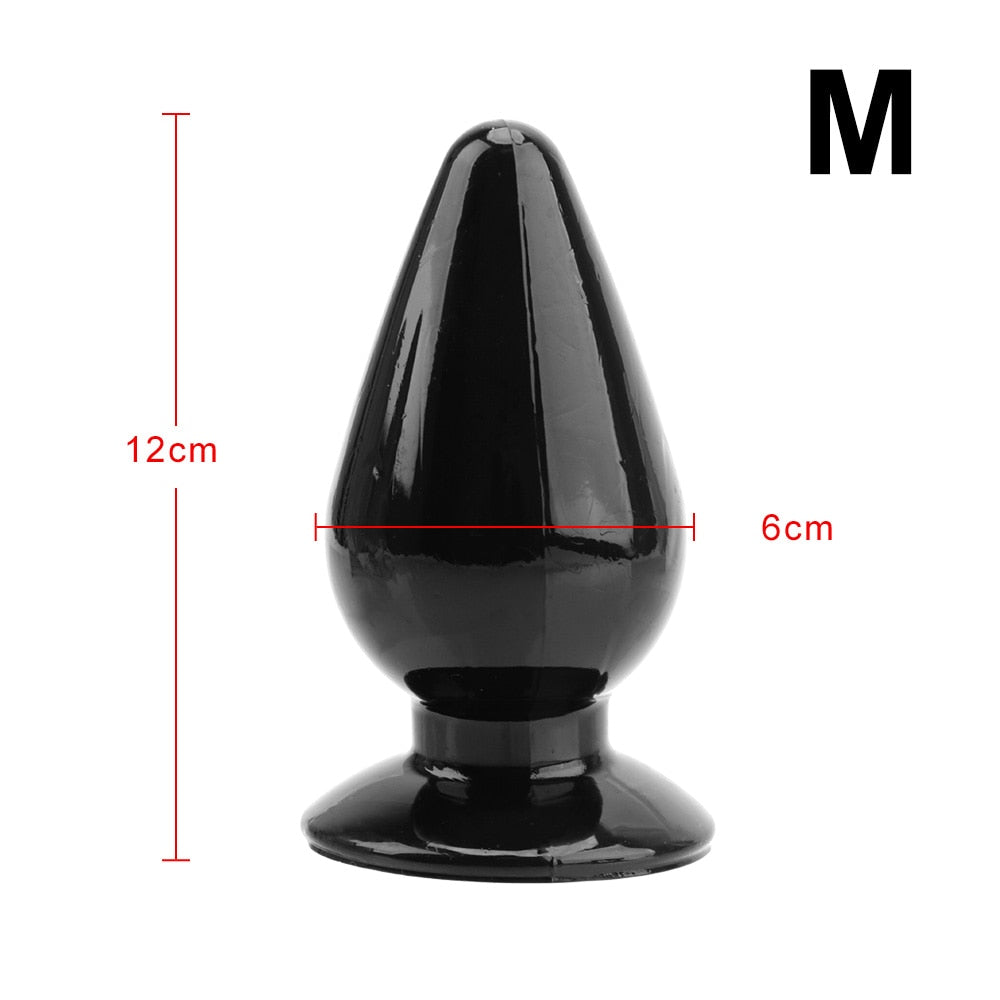 Butt Plug 3 Sizes & 3 Colors