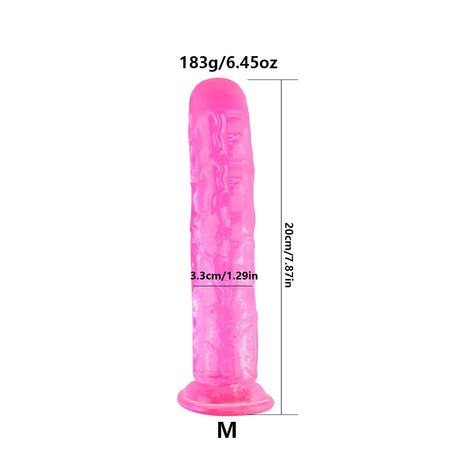 Soft Jelly Suction Cup Dildo