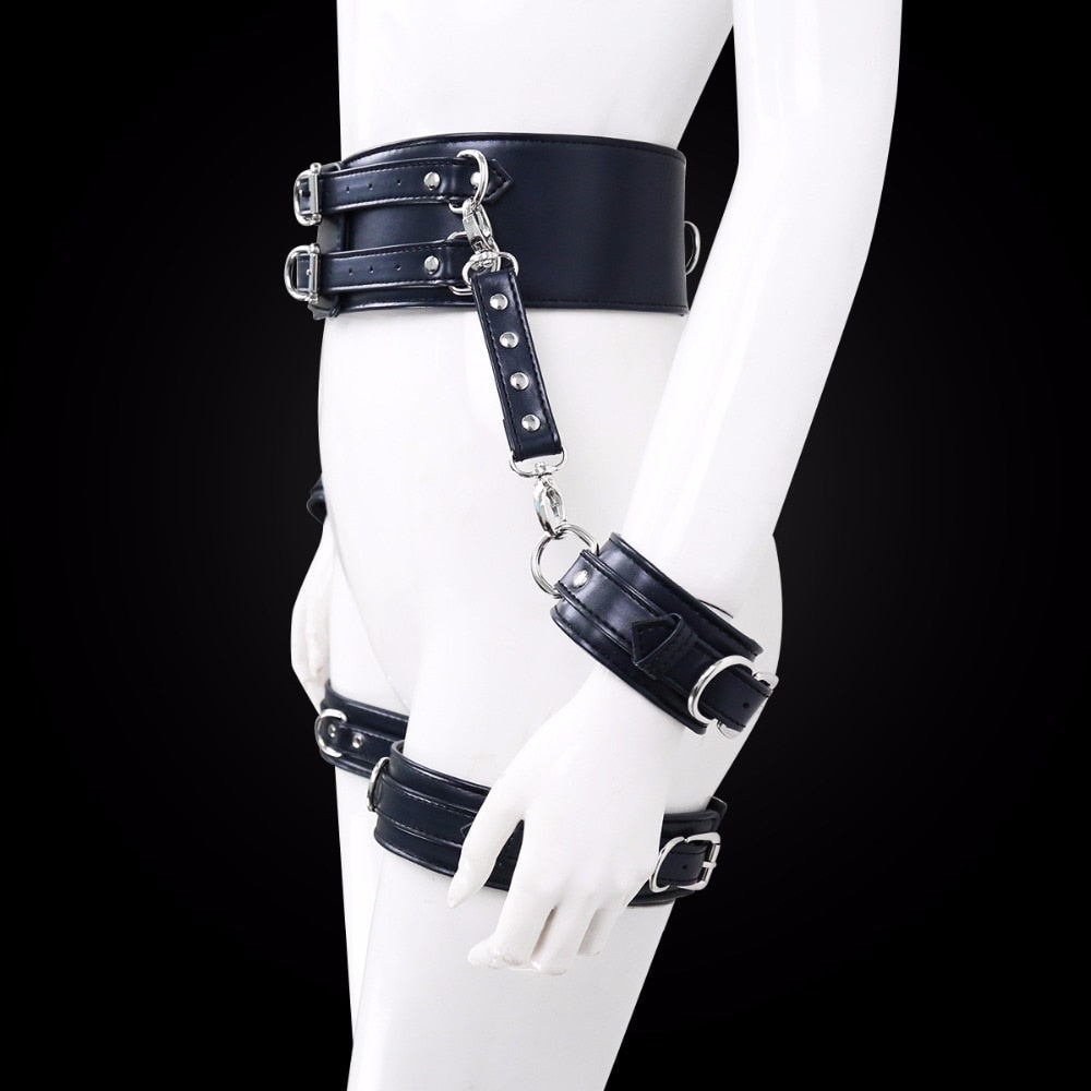 PU Bondage Restraints Set