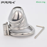 Metal Chastity Cock Cage with Screw Lock