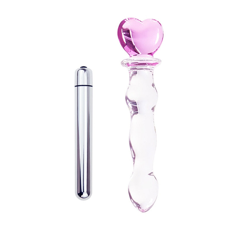 High Quality Crystal Glass Dildo