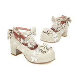 Cross Strap Mary Jane Lolita Shoes