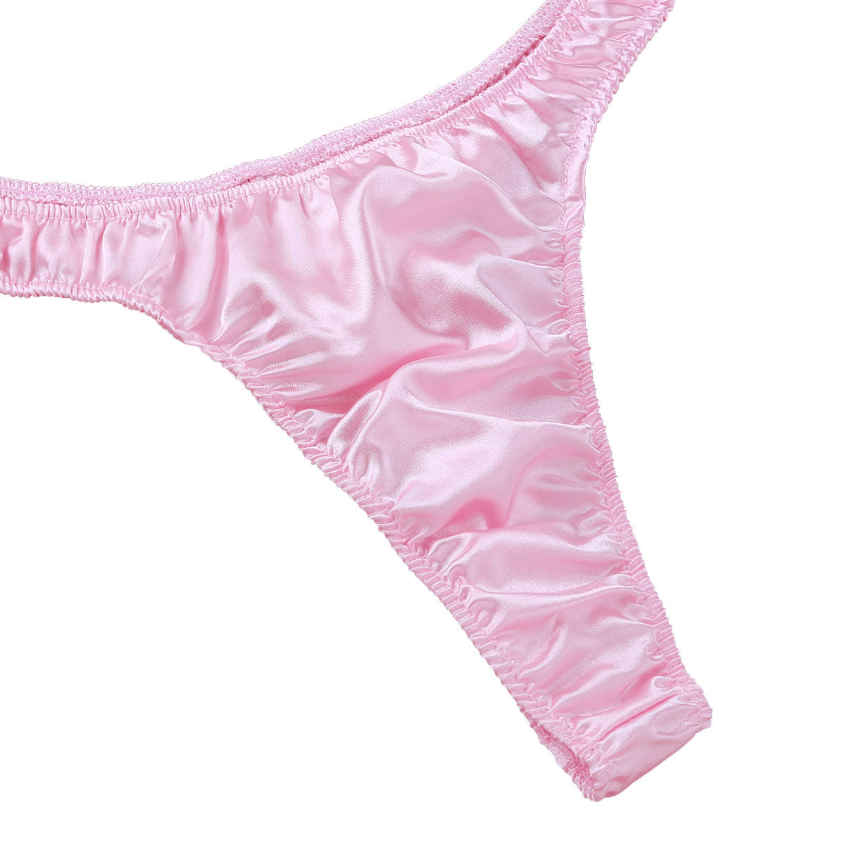 Satin Sissy Ruffled Low Rise Panties